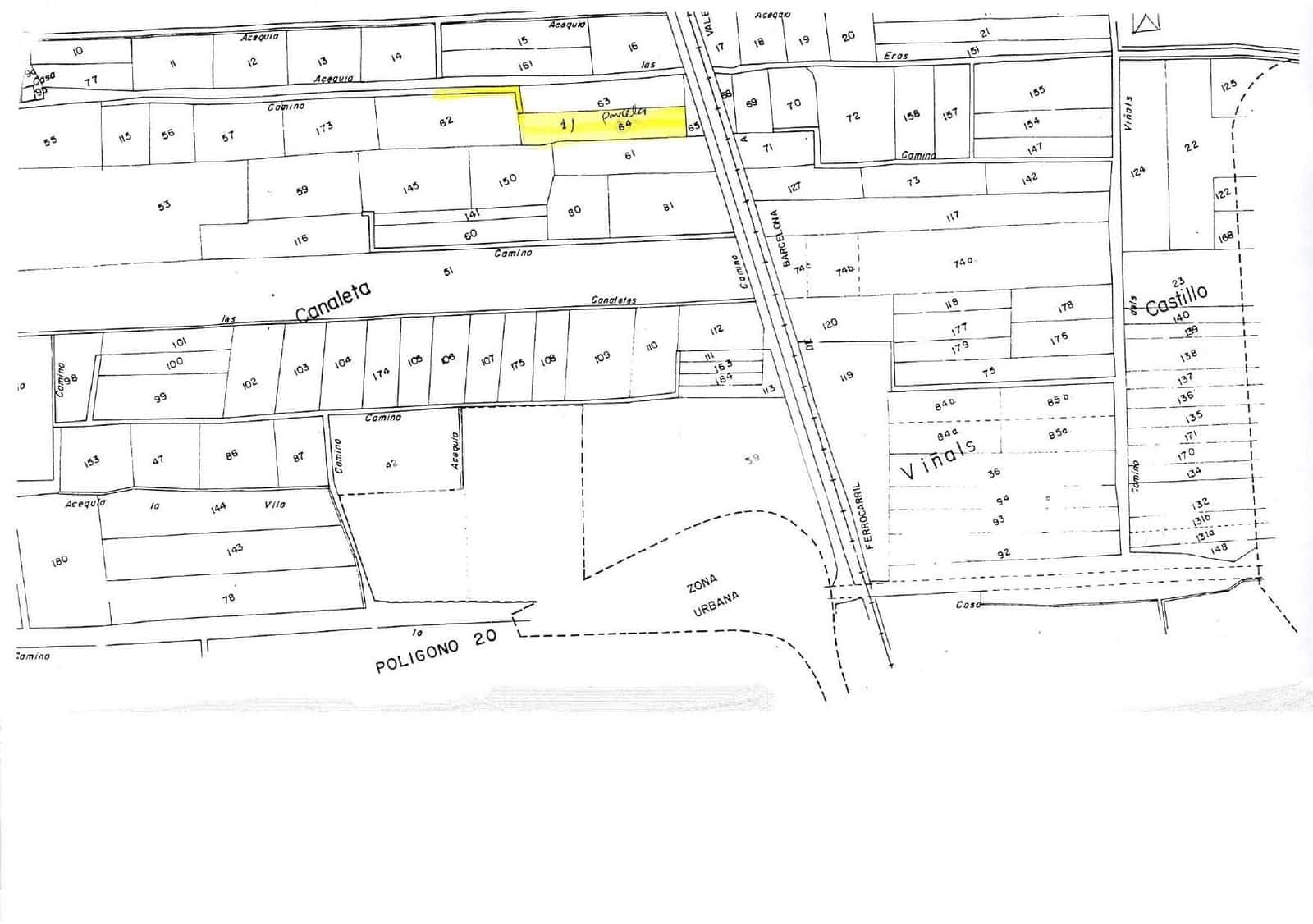 Grunde uden byggetilladelser til salg i Puig - € 28.000 (Ref: 9029496)