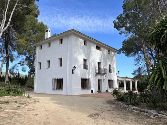 7 sypialnia Willa na sprzedaż w Ontinyent z basenem garażem - 650 000 € (Ref: 9275847)