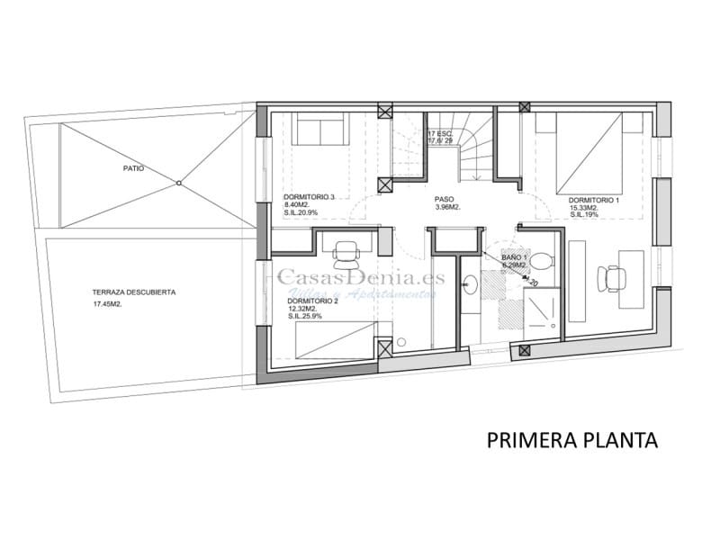 3 bedroom Townhouse for sale in Beniarbeig - € 192,000 (Ref: 10165531)