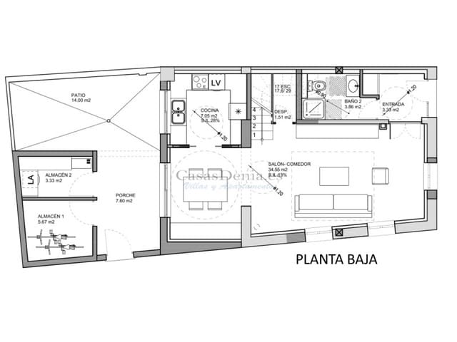 3 soverom Hus til salgs i Beniarbeig - € 192 000 (Ref: 10165531)