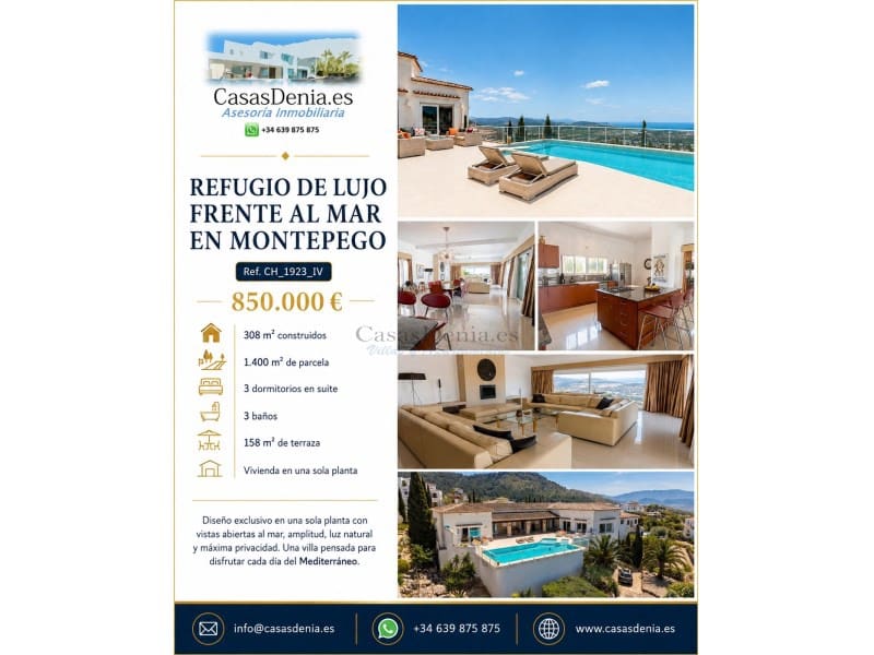 3 slaapkamer Villa te koop in Pego - € 850.000 (Ref: 10177074)