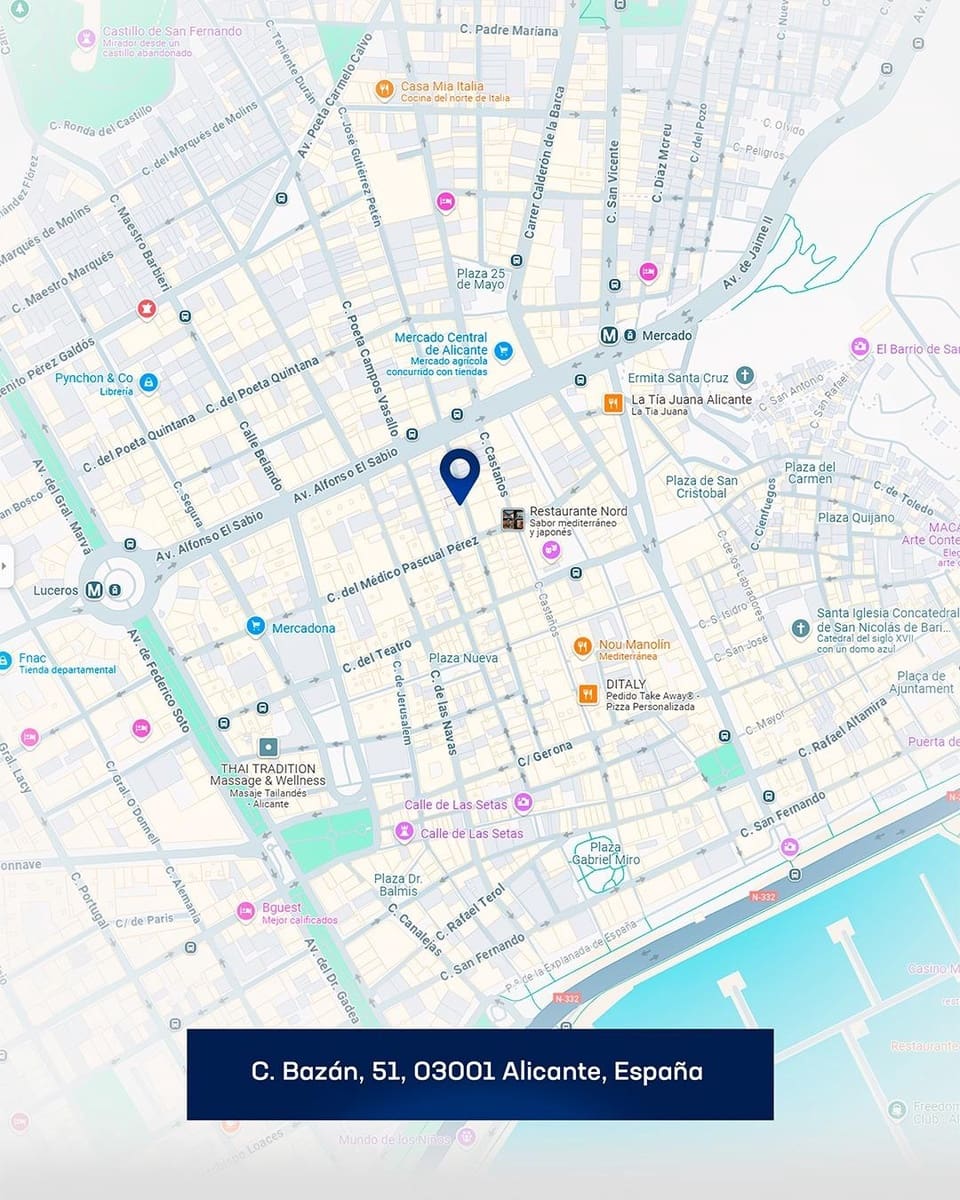 8 makuuhuone Yritys myytävänä paikassa Alicante kaupunki - 4 350 000 € (Ref: 9276608)