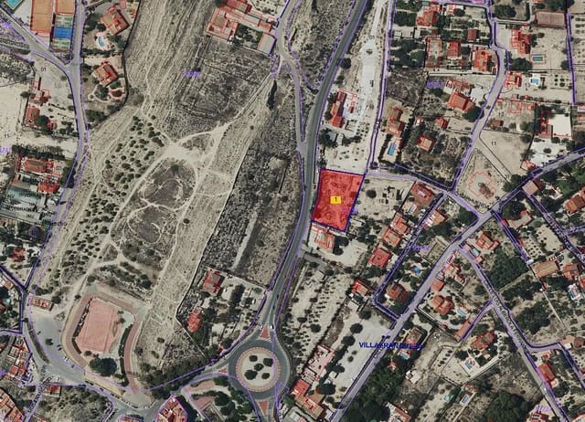Działka budowlana na sprzedaż w Villafranqueza, Miasto Alicante / Alacant - 298 000 € (Ref: 9873535)