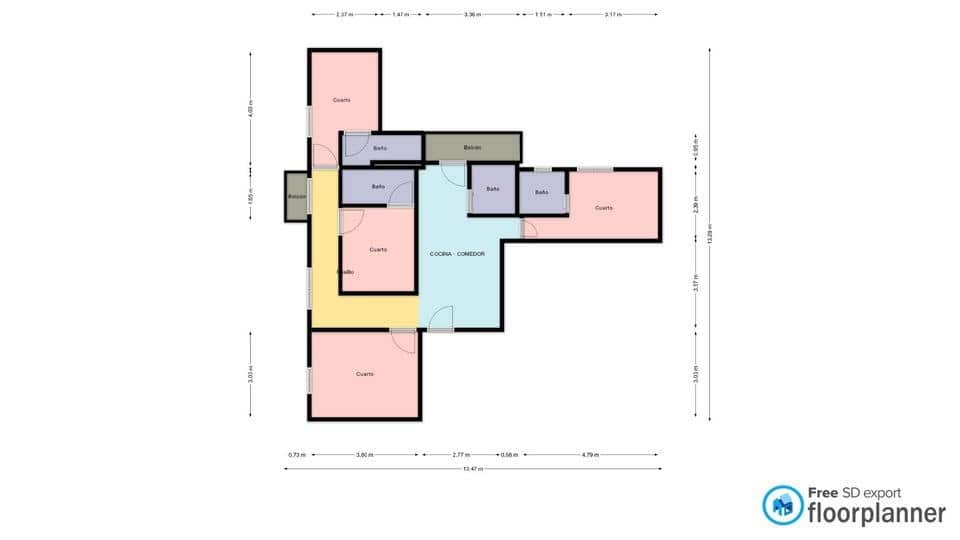 4 sovrum Lägenhet till salu i Alicante stad - 266 500 € (Ref: 9873536)