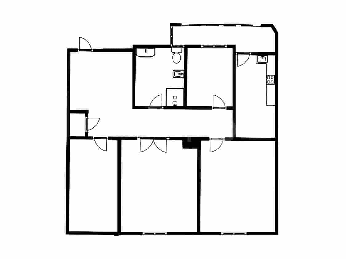 4 soveværelse Lejlighed til salg i Valencia by - € 387.000 (Ref: 9824621)