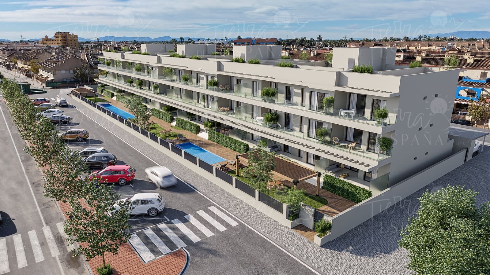 2 makuuhuone Asunto myytävänä paikassa Los Alcazares mukana uima-altaan - 339 000 € (Ref: 10015498)
