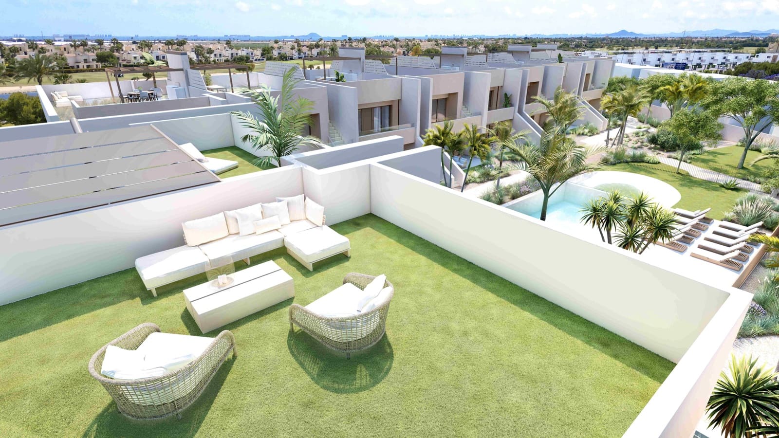 3 camera da letto Attico in vendita in Roda con piscina garage - 349.000 € (Rif: 10160674)