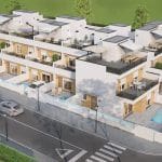 3 soverom Kjedet enebolig til salgs i Avileses med svømmebasseng garasje - € 289 900 (Ref: 10160681)