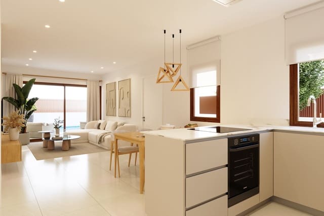 Villa til salgs i Vistabella, Orihuela med svømmebasseng garasje - € 315 000 (Ref: 10160687)