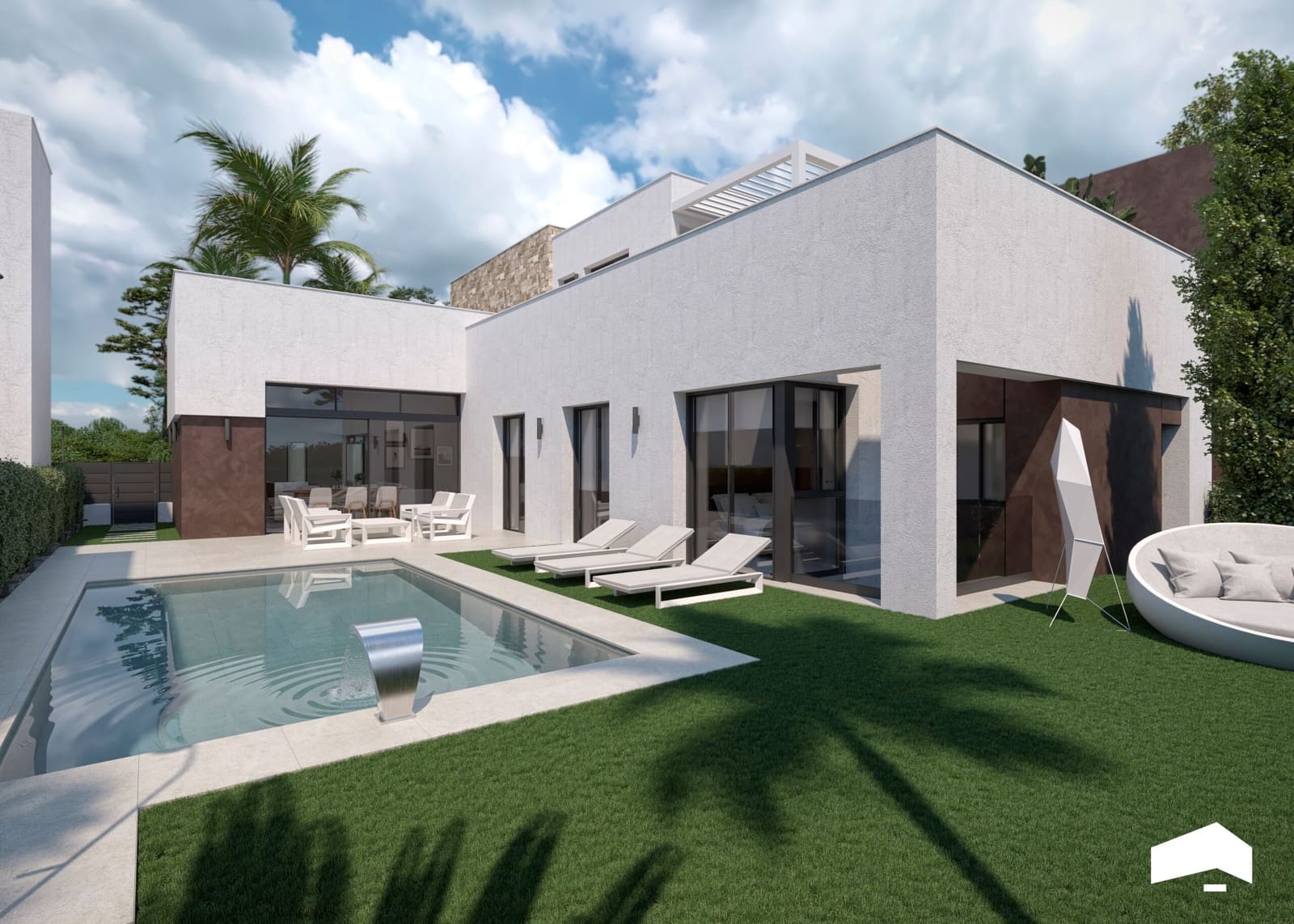 3 sovrum Villa till salu i Torre-Pacheco med pool garage - 790 000 € (Ref: 10160700)