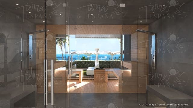 Leilighet til salgs i La Manga del Mar Menor med svømmebasseng garasje - € 288 000 (Ref: 10160704)