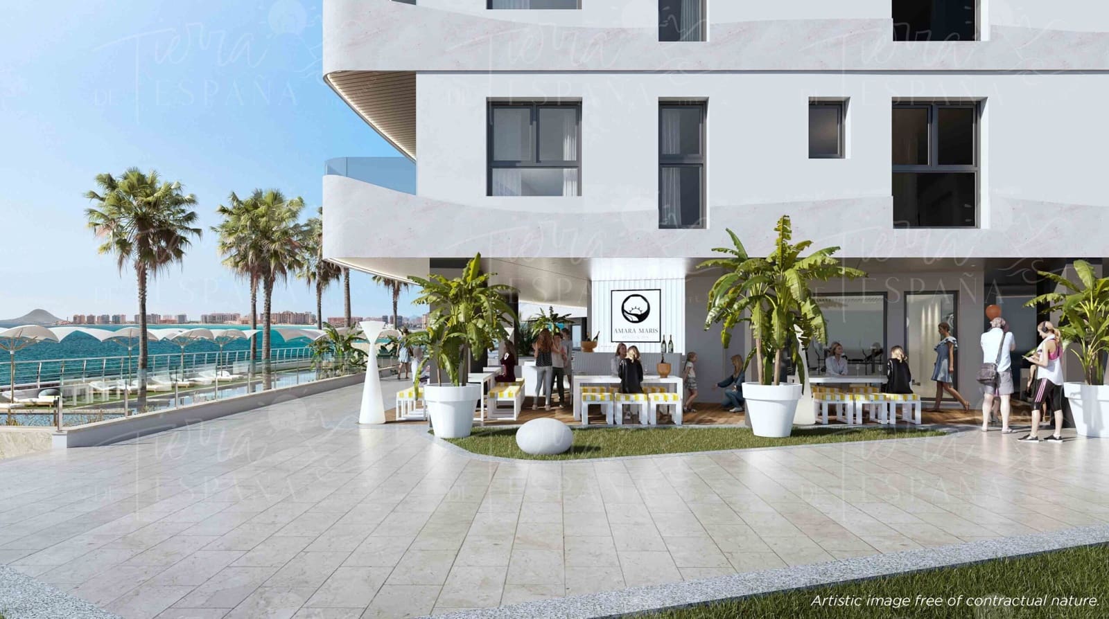 Flat for sale in La Manga del Mar Menor with pool garage - € 288,000 (Ref: 10160704)