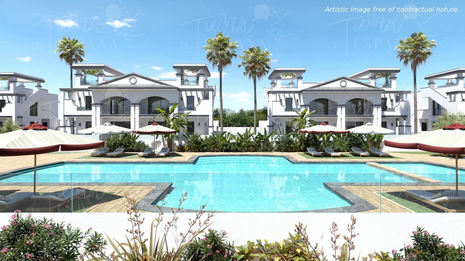 2 Zimmer Wohnung zu verkaufen in Ciudad Quesada mit Pool Garage - 299.000 € (Ref: 10160706)