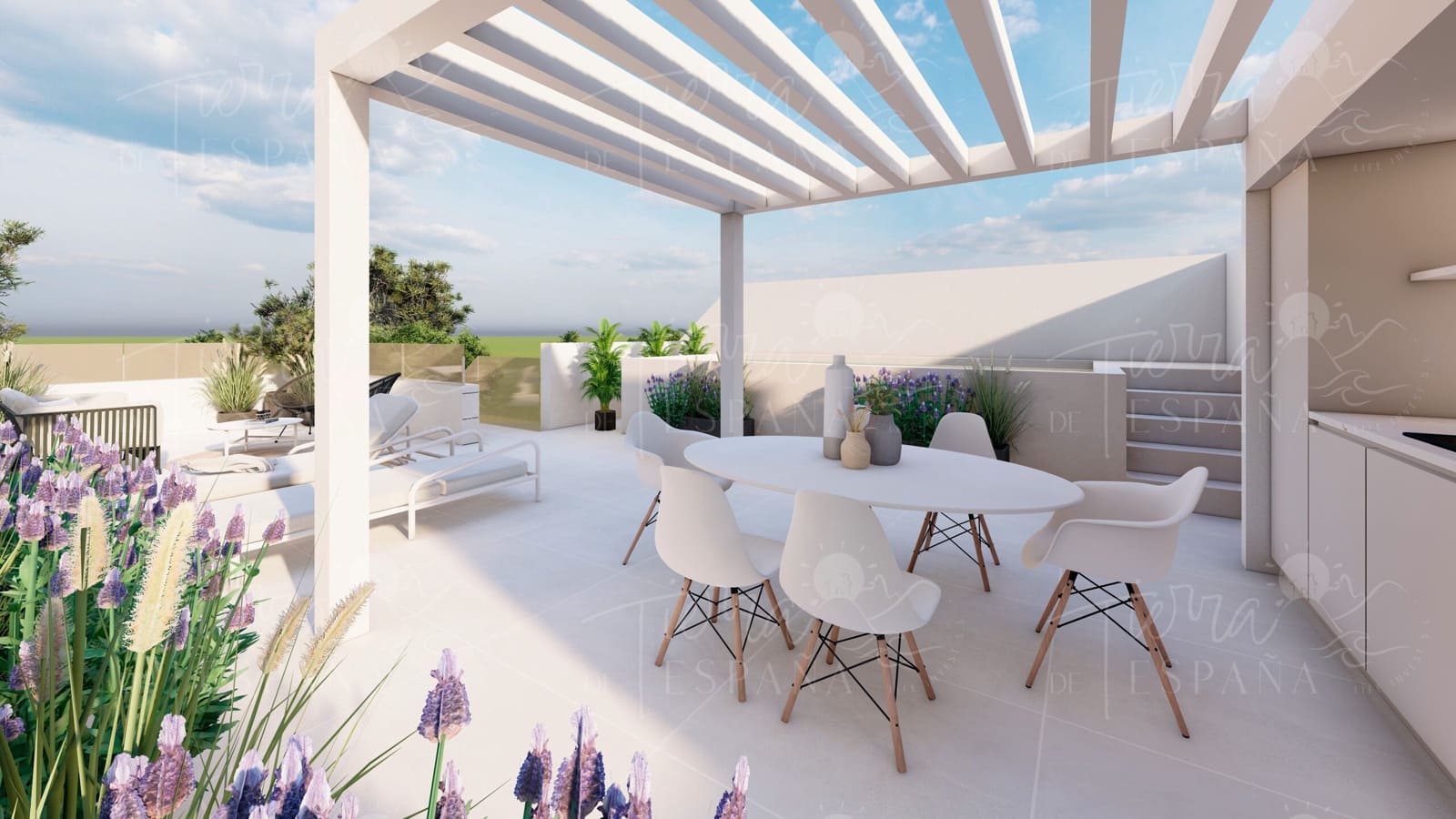 2 sovrum Bungalow till salu i Pilar de la Horadada med pool garage - 359 000 € (Ref: 10160727)