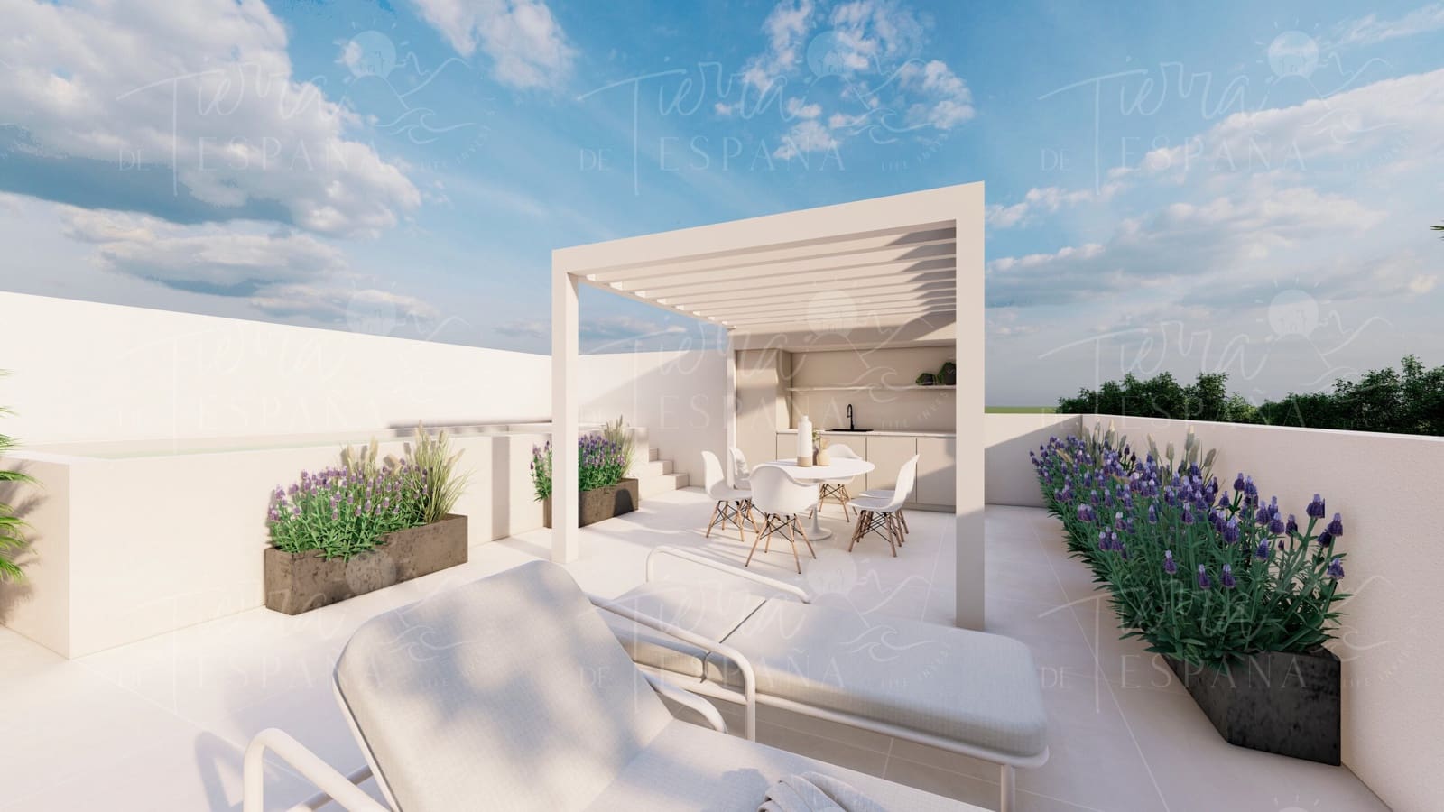 2 sovrum Bungalow till salu i Pilar de la Horadada med pool garage - 359 000 € (Ref: 10160727)