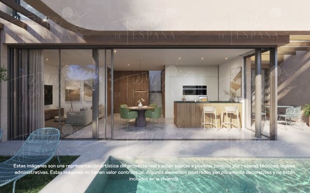 3 soveværelse Semi-Rækkehus til salg i Baños y Mendigo, Murcia by med swimmingpool garage - € 595.000 (Ref: 10160734)