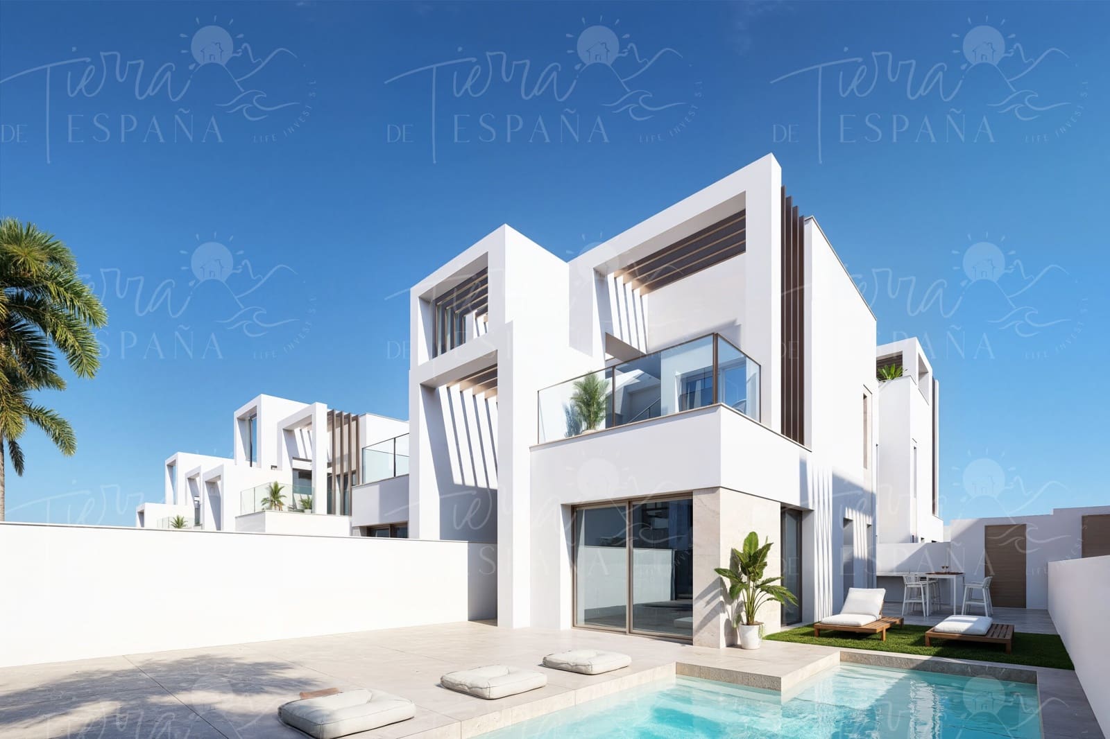3 bedroom Semi-detached Villa for sale in Los Alcazares with pool garage - € 469,000 (Ref: 10160761)