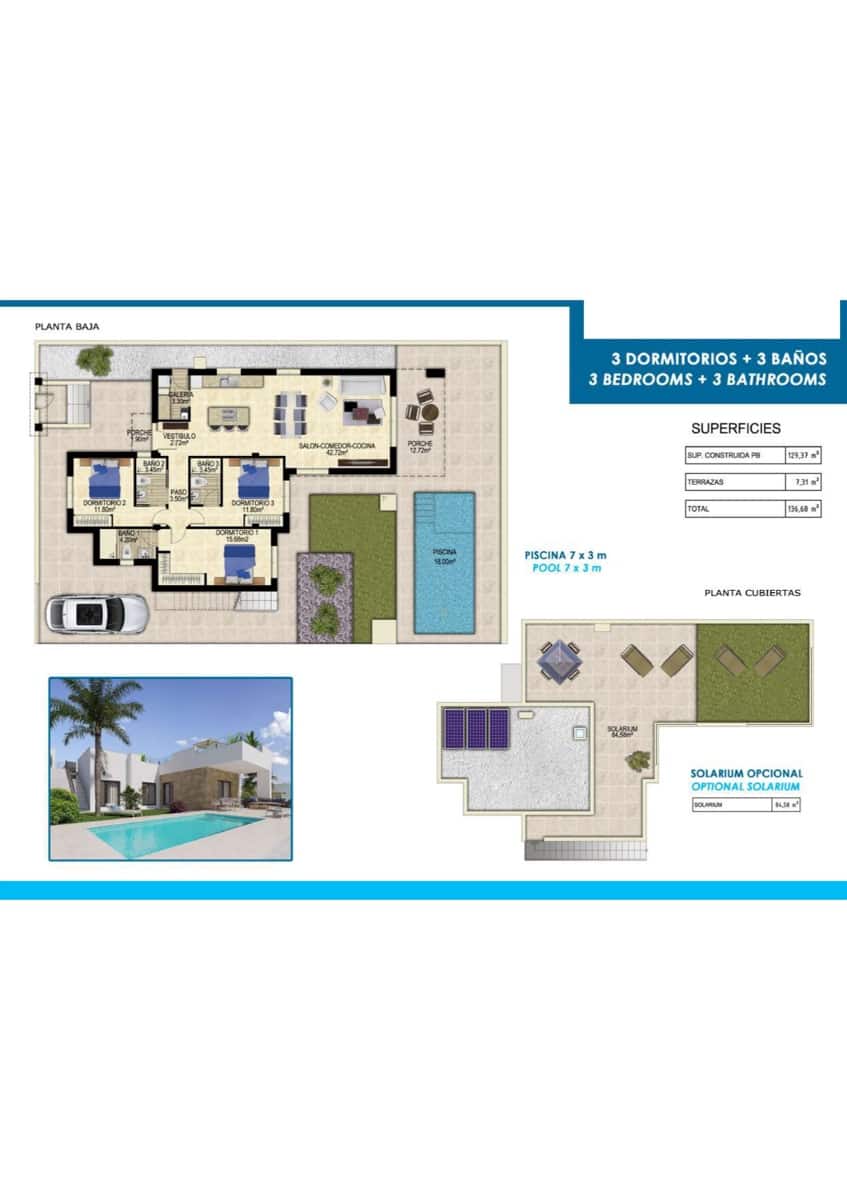 3 bedroom Villa for sale in Polop with pool - € 598,000 (Ref: 8964414)