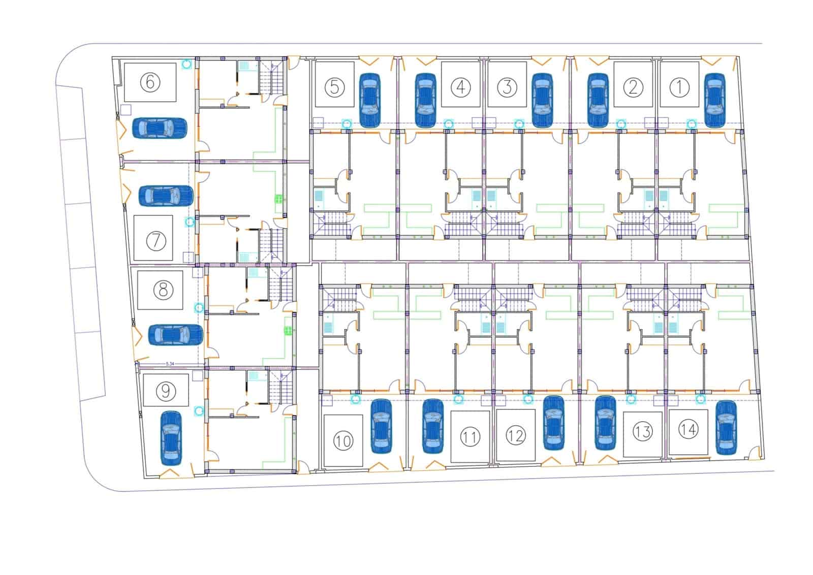 3 soveværelse Semi-Rækkehus til salg i Avileses med swimmingpool - € 269.000 (Ref: 8964427)