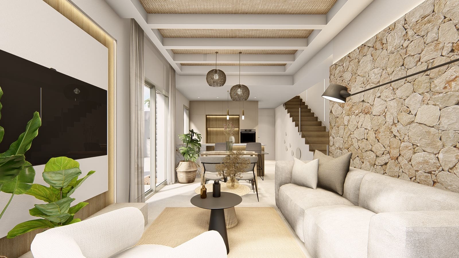 3 sovrum Semi-fristående Villa till salu i Ciudad Quesada med pool - 399 000 € (Ref: 8964437)