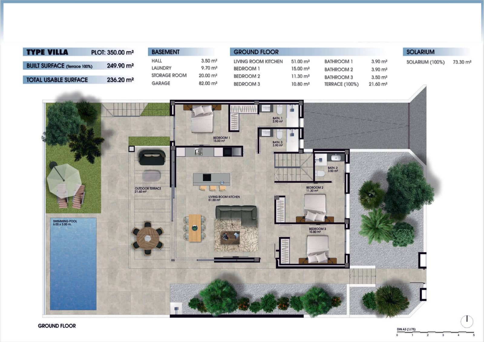 4 bedroom Villa for sale in Los Alcazares with pool - € 685,000 (Ref: 8964444)