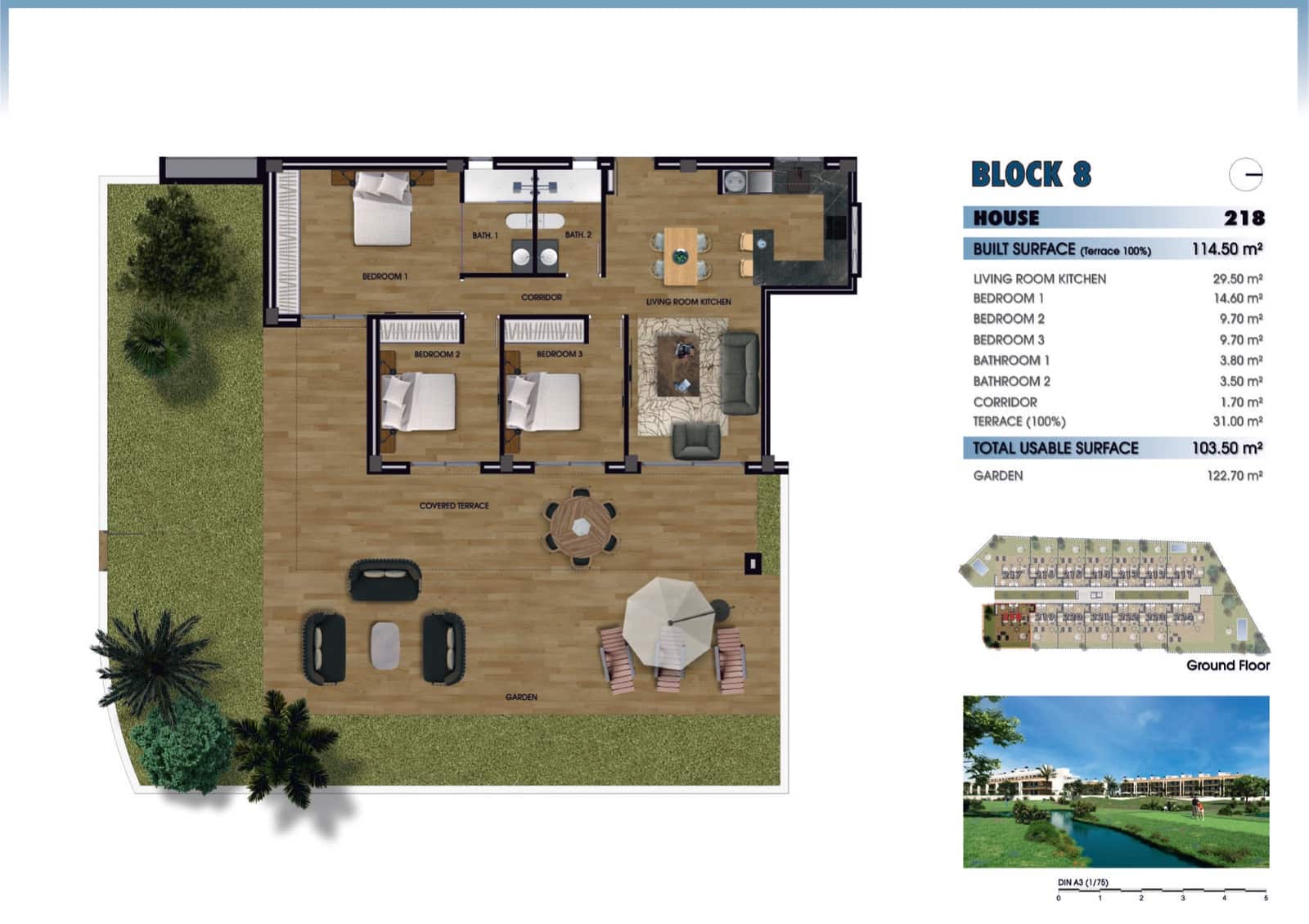 Piso de 2 habitaciones en Los Alcázares en venta con piscina - 260.000 € (Ref: 8964445)