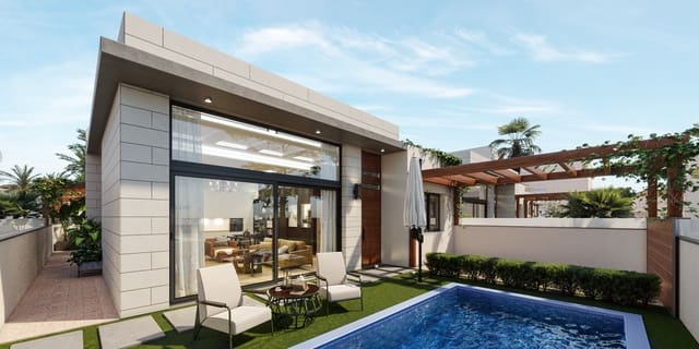 3 makuuhuone Huvila myytävänä paikassa Torre de la Horadada, Pilar de la Horadada mukana uima-altaan - 372 000 € (Ref: 8964447)