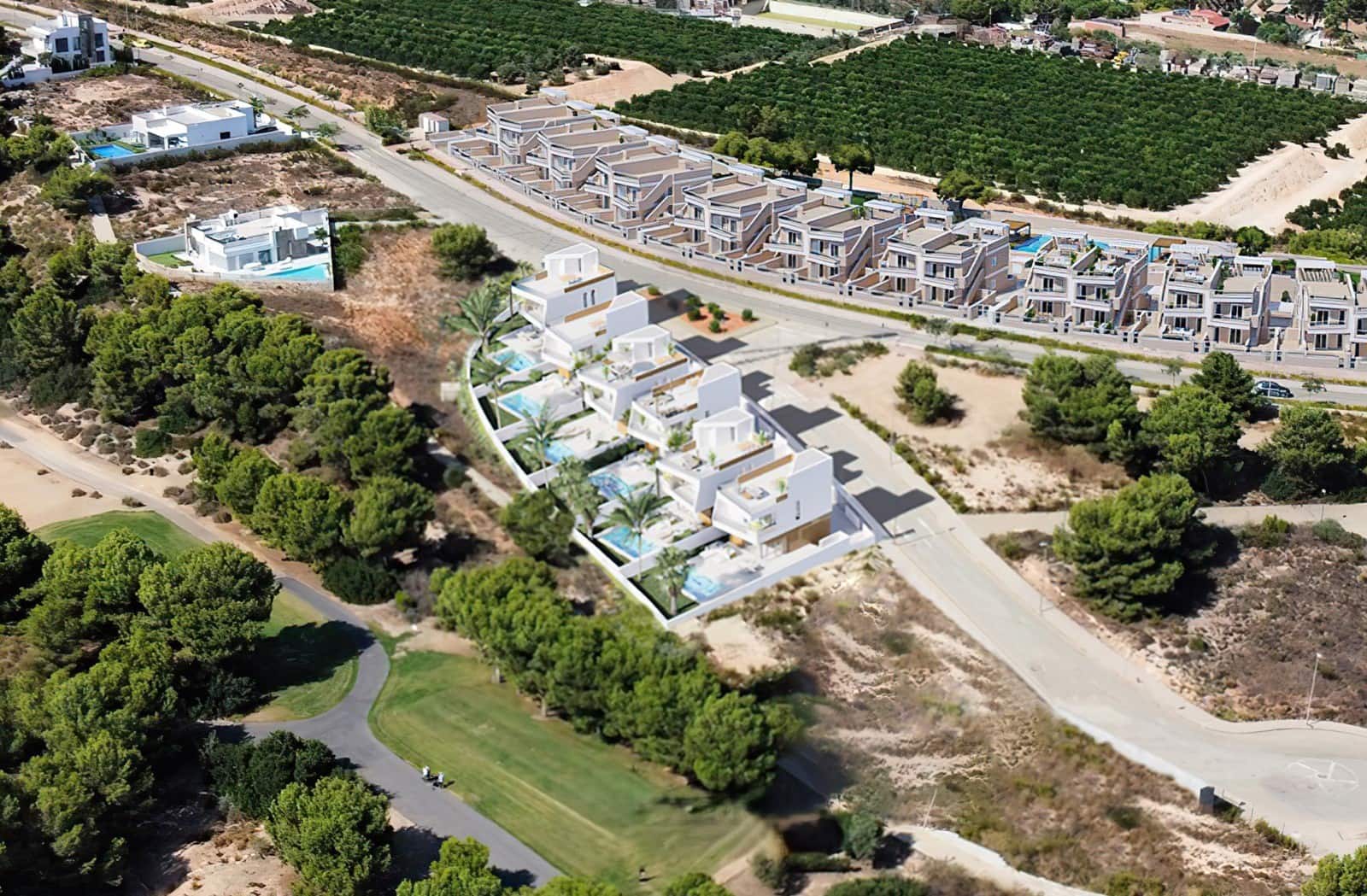 3 makuuhuone Huvila myytävänä paikassa Torre de la Horadada mukana uima-altaan - 474 900 € (Ref: 8964448)