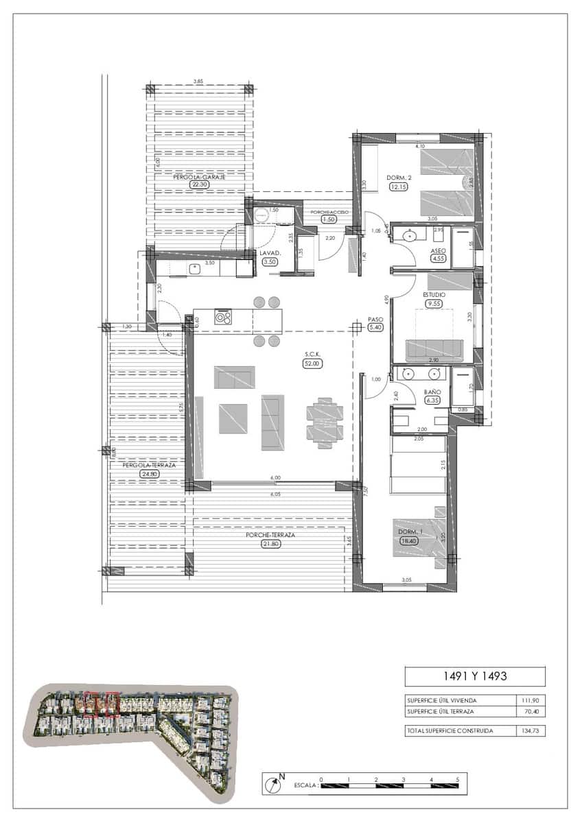 3 bedroom Villa for sale in Algorfa with pool - € 555,000 (Ref: 8964453)