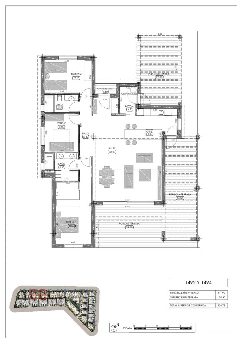 3 bedroom Villa for sale in Algorfa with pool - € 555,000 (Ref: 8964453)