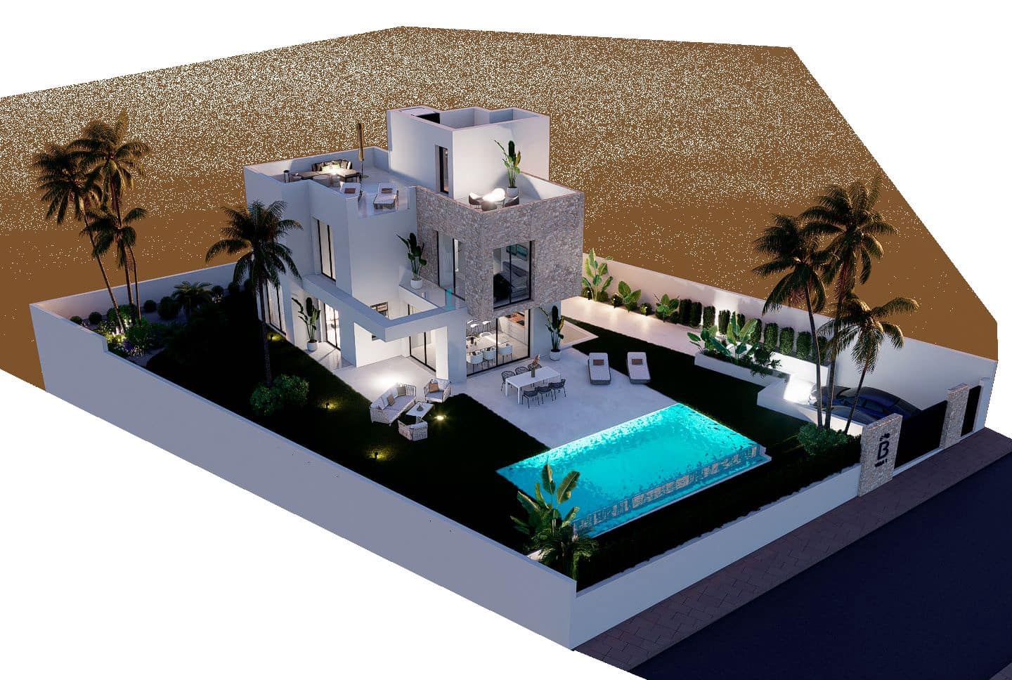 3 bedroom Villa for sale in Finestrat with pool - € 699,900 (Ref: 8964458)