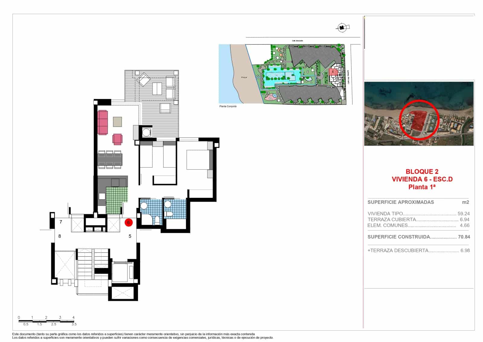 2 bedroom Flat for sale in Denia with pool - € 355,000 (Ref: 8964466)