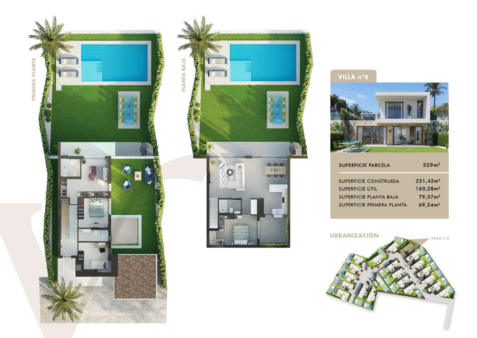 3 sypialnia Willa na sprzedaż w San Juan de Alicante / Sant Joan d'Alacant z basenem - 575 000 € (Ref: 8964468)