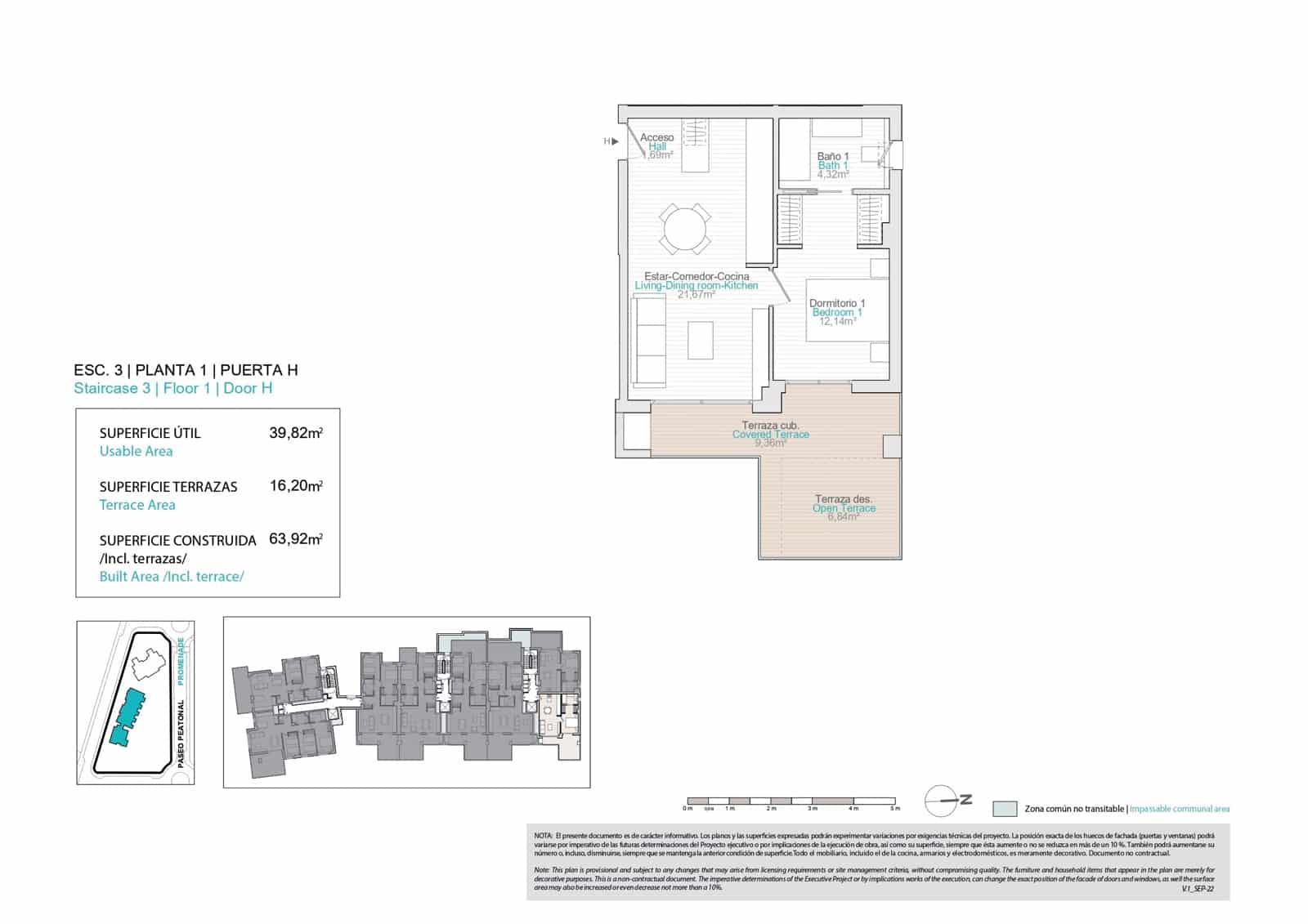 1 camera da letto Appartamento in vendita in La Villajoyosa / Vila Joiosa con piscina - 327.800 € (Rif: 8964471)