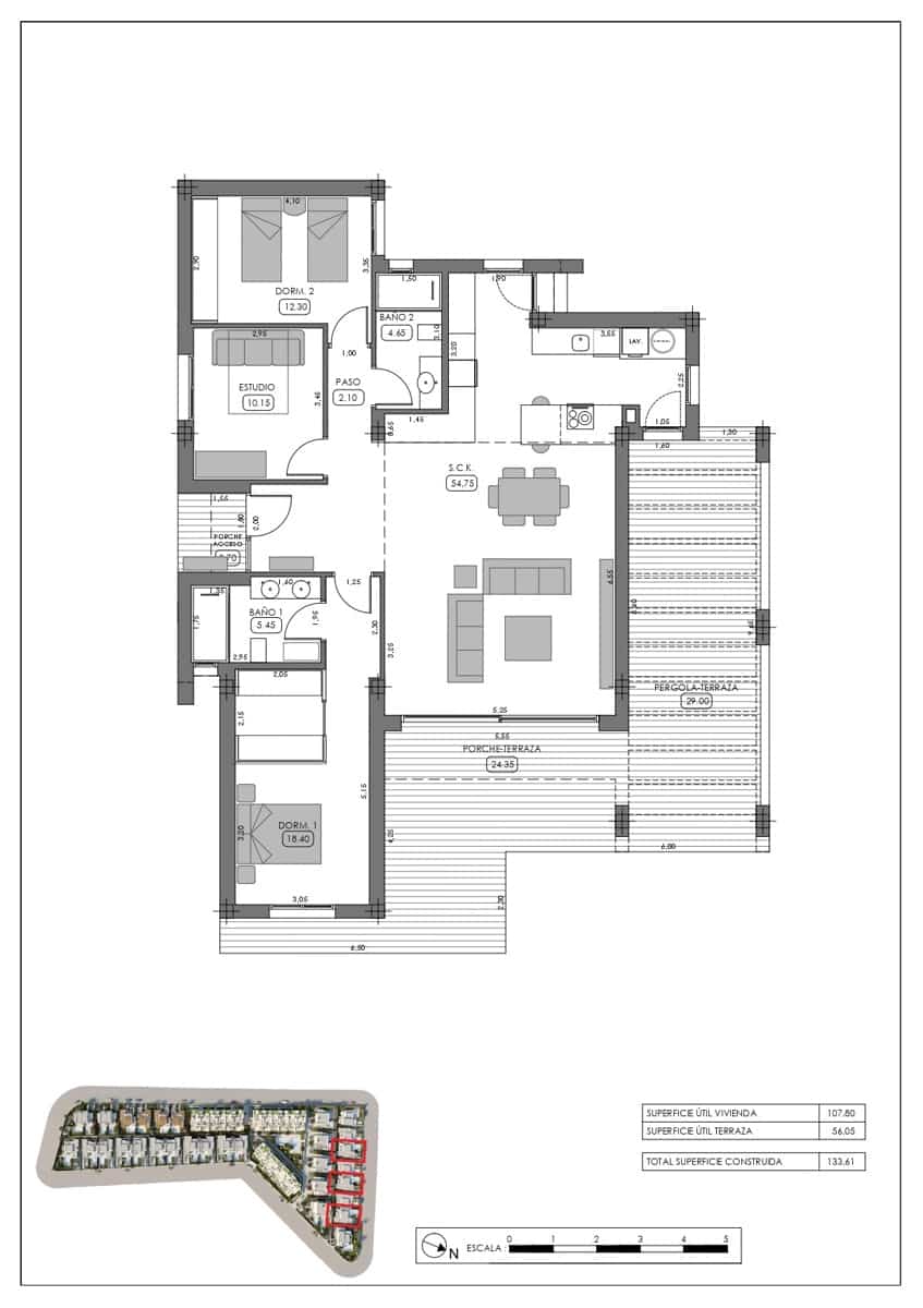 3 camera da letto Villa in vendita in Algorfa con piscina - 549.000 € (Rif: 8964485)