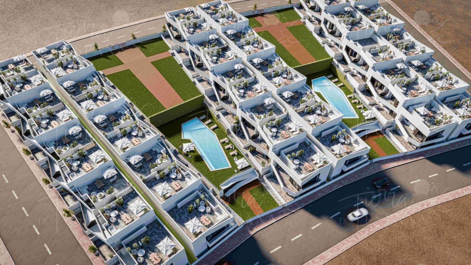 2 bedroom Bungalow for sale in San Miguel de Salinas with pool - € 204,900 (Ref: 8983300)