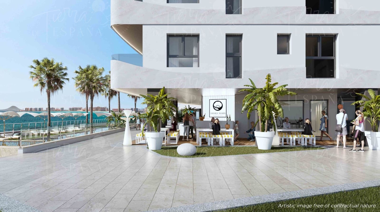 1 bedroom Flat for sale in La Manga del Mar Menor with pool - € 286,000 (Ref: 9051226)