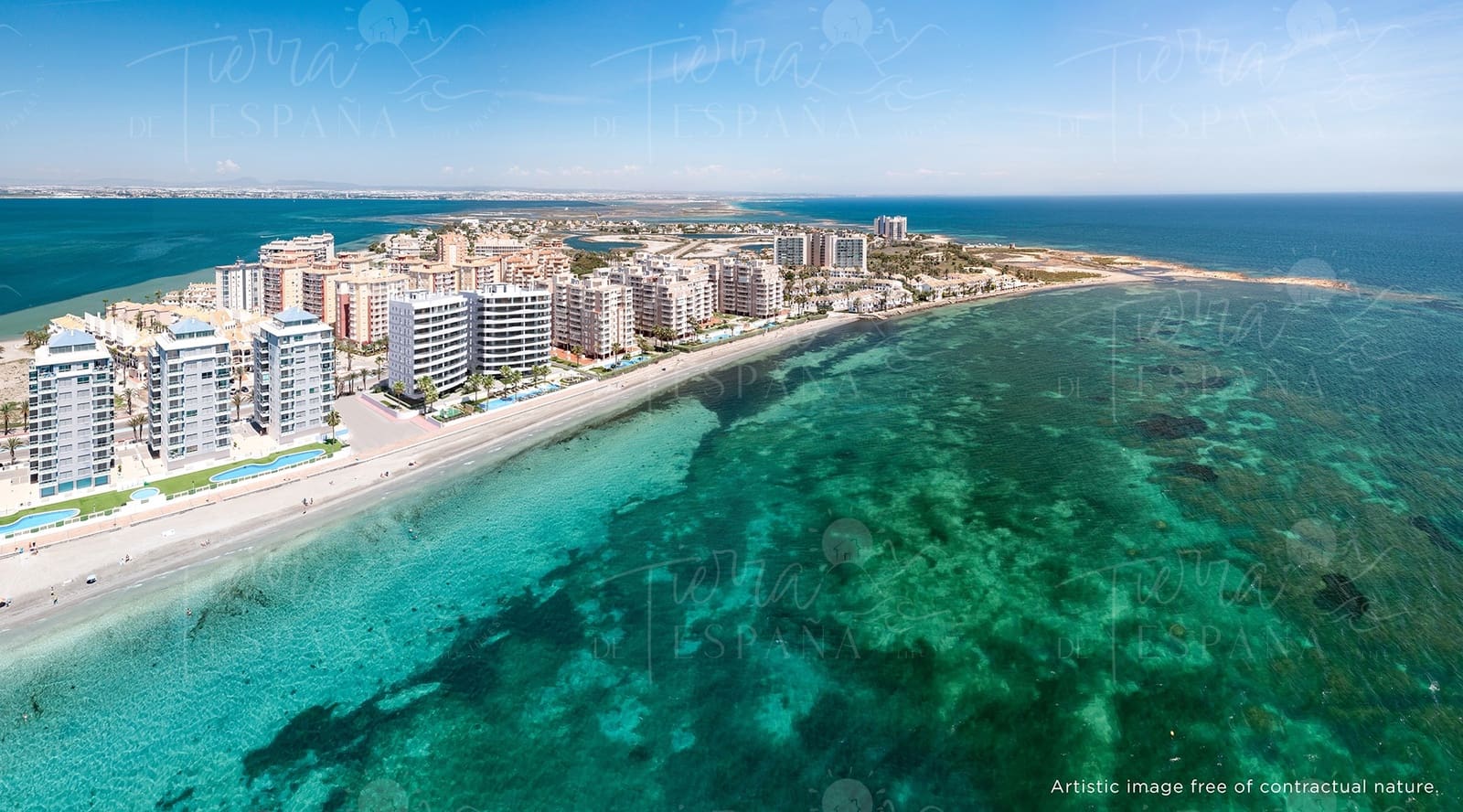 1 bedroom Flat for sale in La Manga del Mar Menor with pool - € 286,000 (Ref: 9051226)