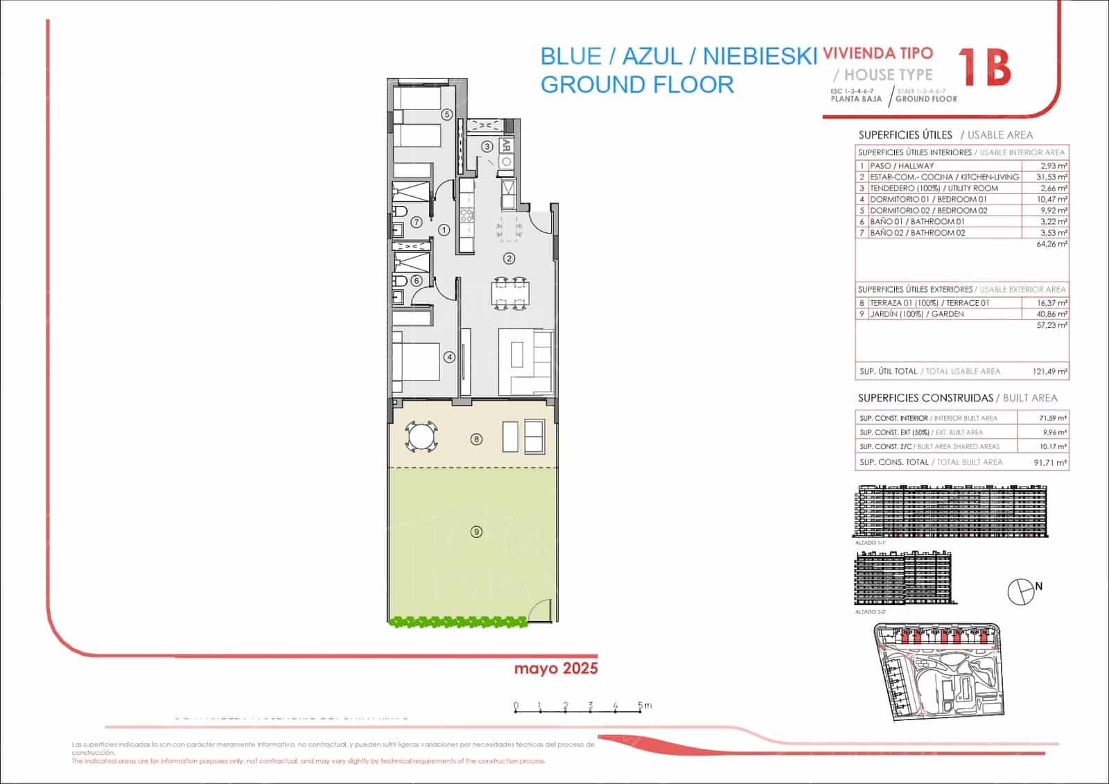 2 bedroom Flat for sale in Orihuela Costa with pool - € 319,000 (Ref: 9137322)