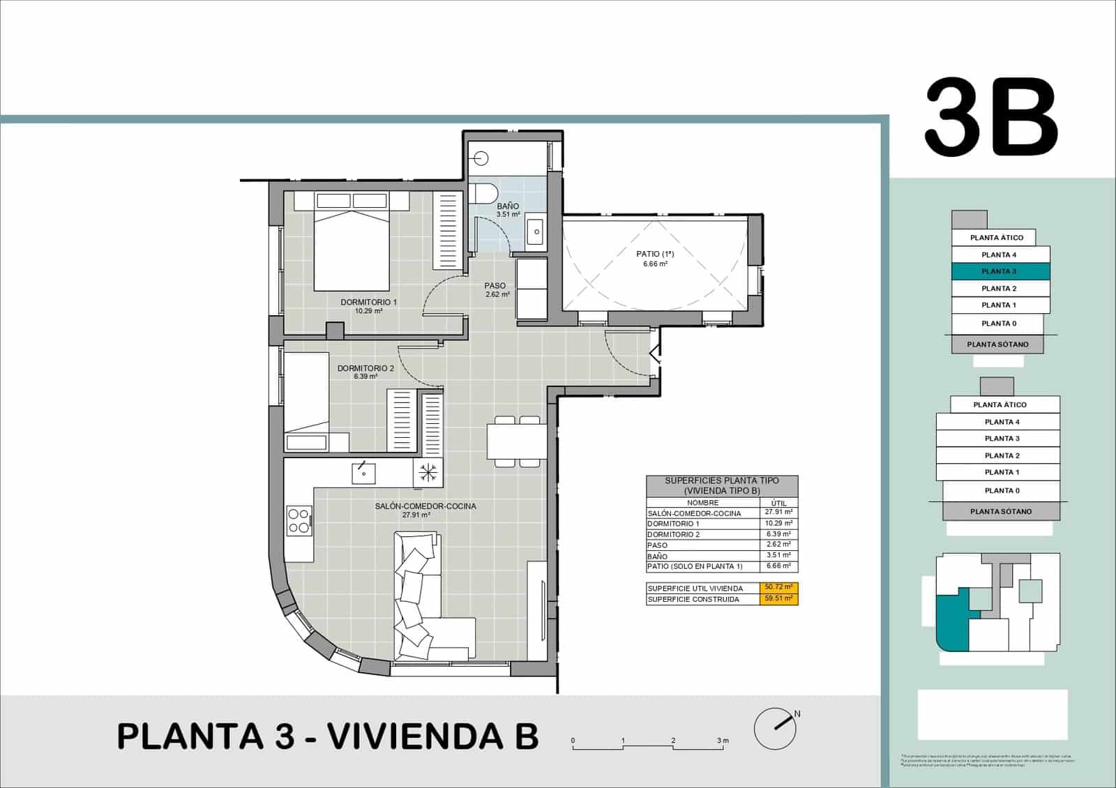 1 bedroom Flat for sale in Torrevieja with pool - € 165,000 (Ref: 9147365)