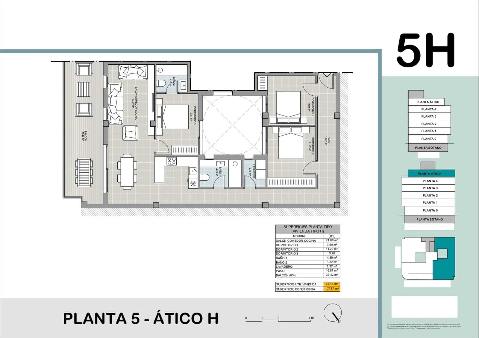 1 bedroom Flat for sale in Torrevieja with pool - € 165,000 (Ref: 9147365)