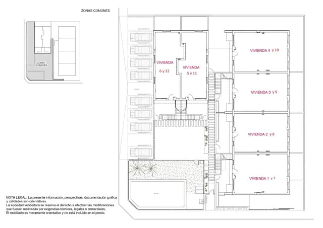 2 bedroom Bungalow for sale in Pilar de la Horadada with pool - € 259,900 (Ref: 9159644)