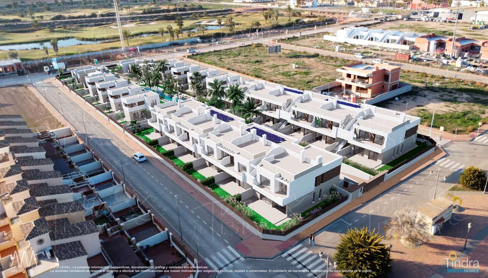 3 soveværelse Bungalow til salg i Los Alcazares med swimmingpool - € 320.000 (Ref: 9295882)