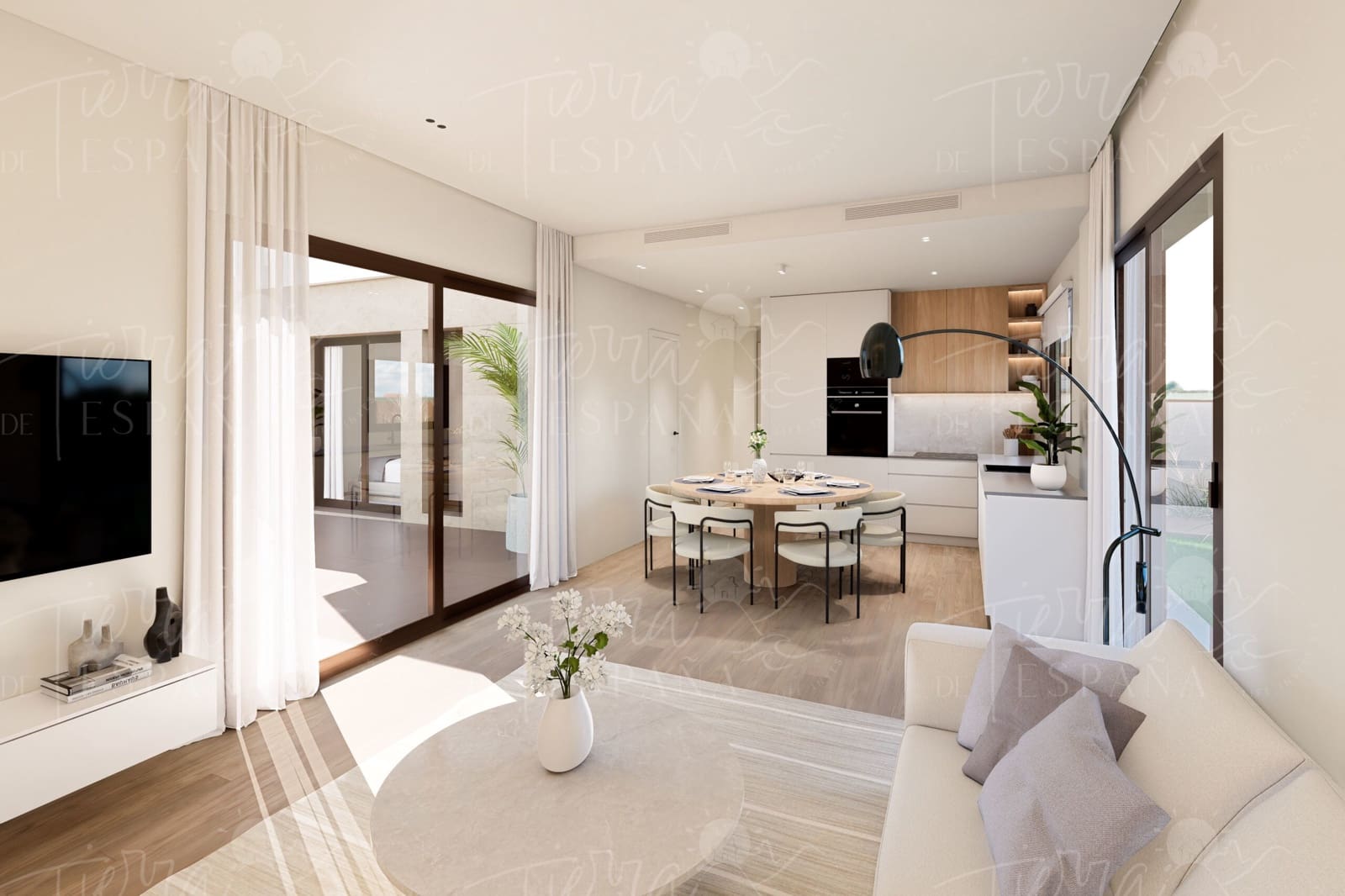 Chalet de 3 habitaciones en Los Alcázares en venta con piscina - 429.000 € (Ref: 9295883)