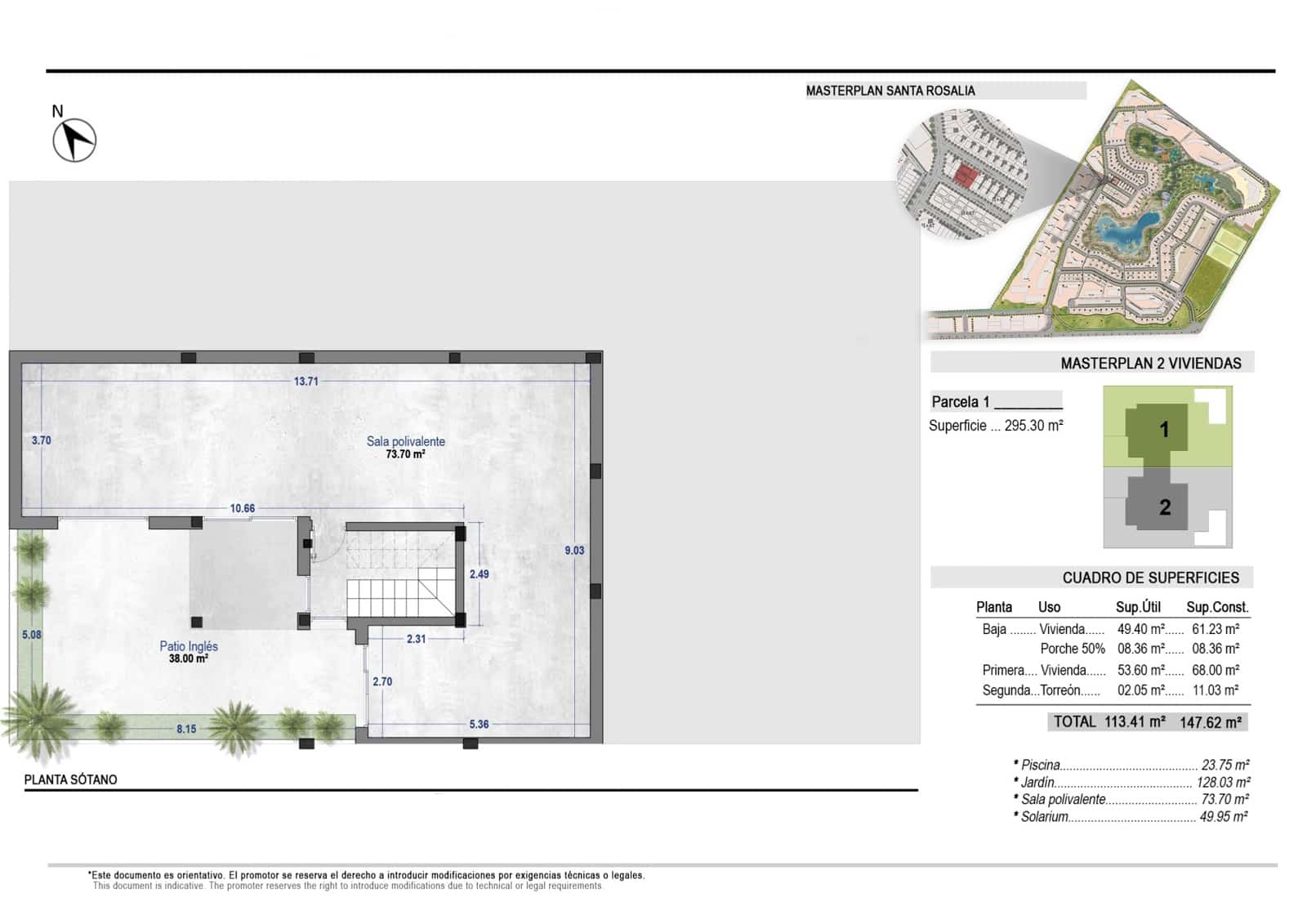 Chalet de 4 habitaciones en Torre-Pacheco en venta con piscina - 785.000 € (Ref: 9334792)