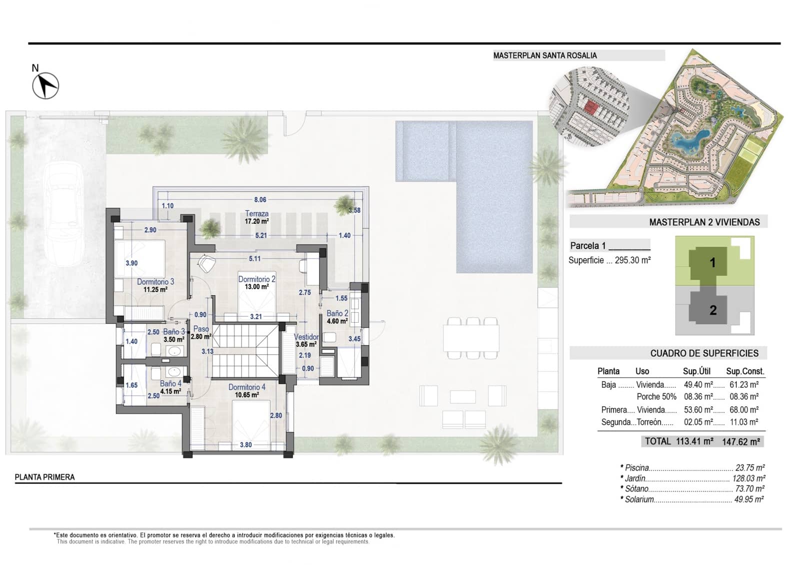 Chalet de 4 habitaciones en Torre-Pacheco en venta con piscina - 785.000 € (Ref: 9334792)