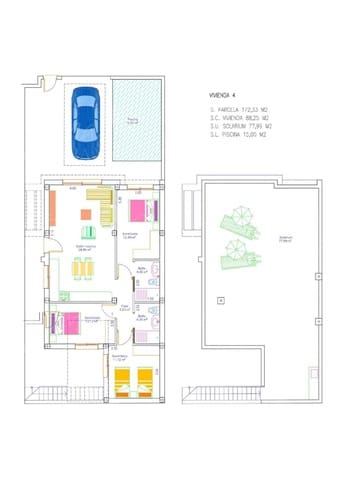 3 makuuhuone Huvila myytävänä paikassa San Javier mukana uima-altaan - 339 900 € (Ref: 9599472)