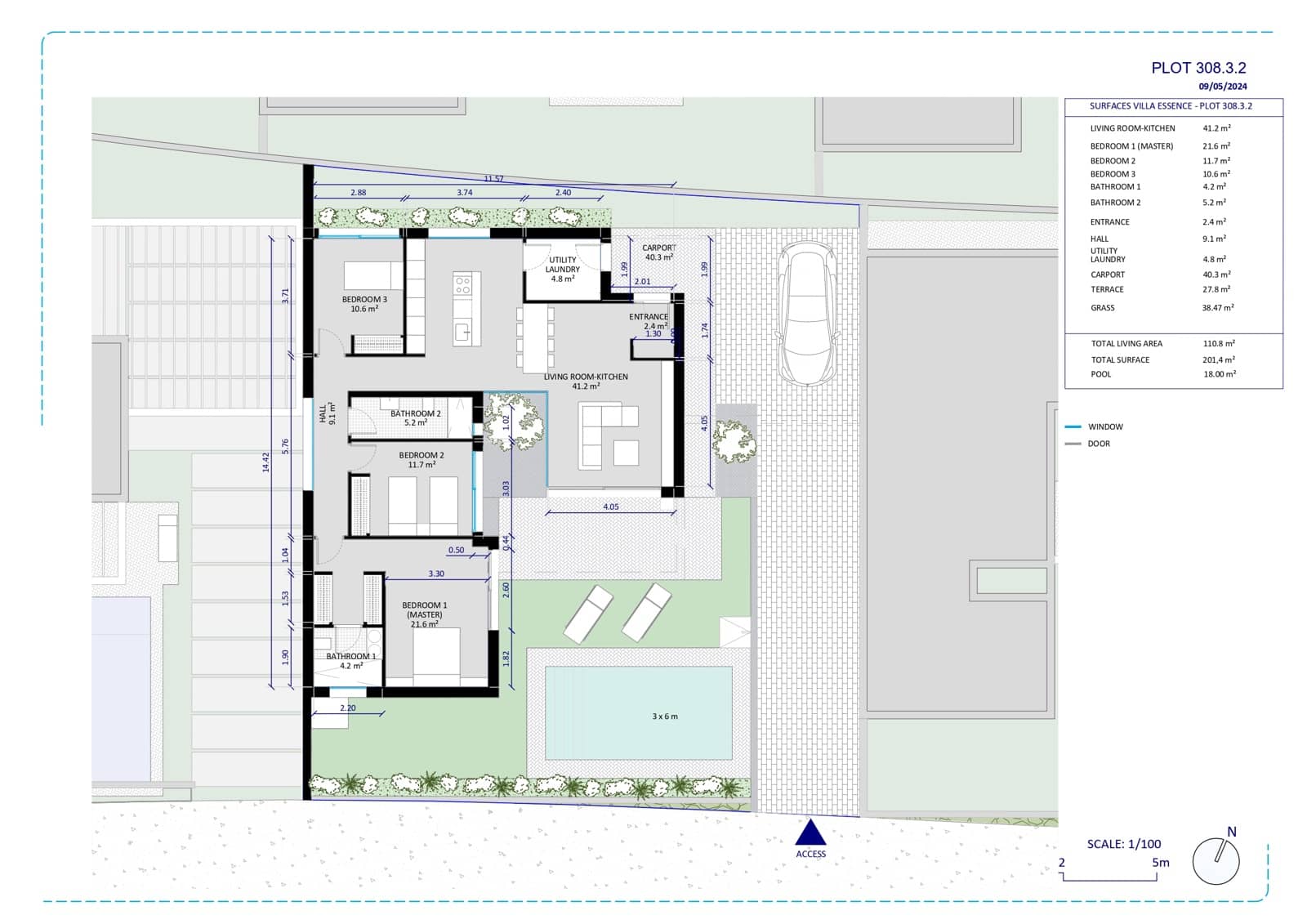 3 soveværelse Villa til salg i Banos y Mendigo med swimmingpool - € 503.000 (Ref: 9644930)