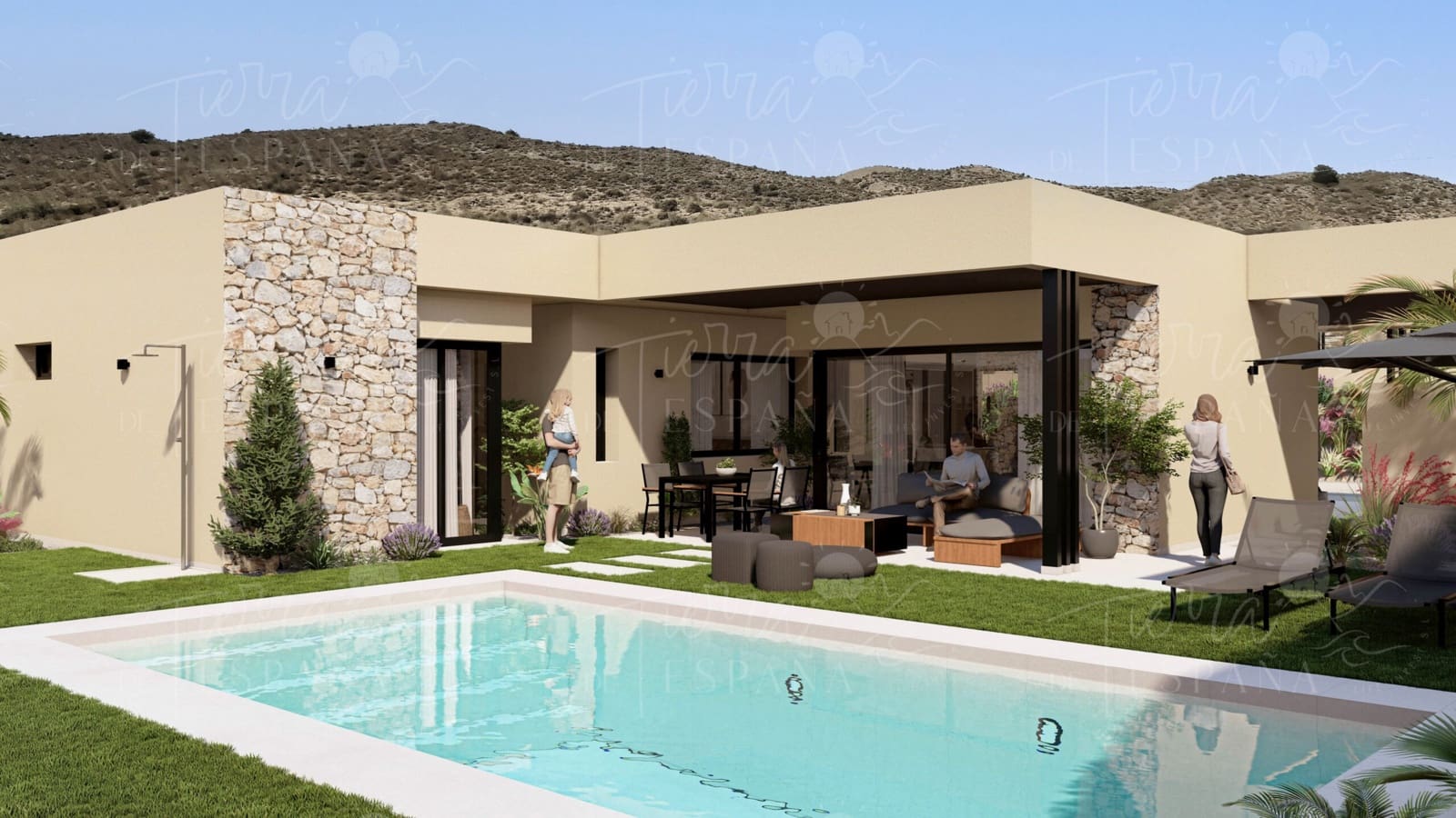 3 sovrum Villa till salu i Banos y Mendigo med pool - 513 000 € (Ref: 9648035)