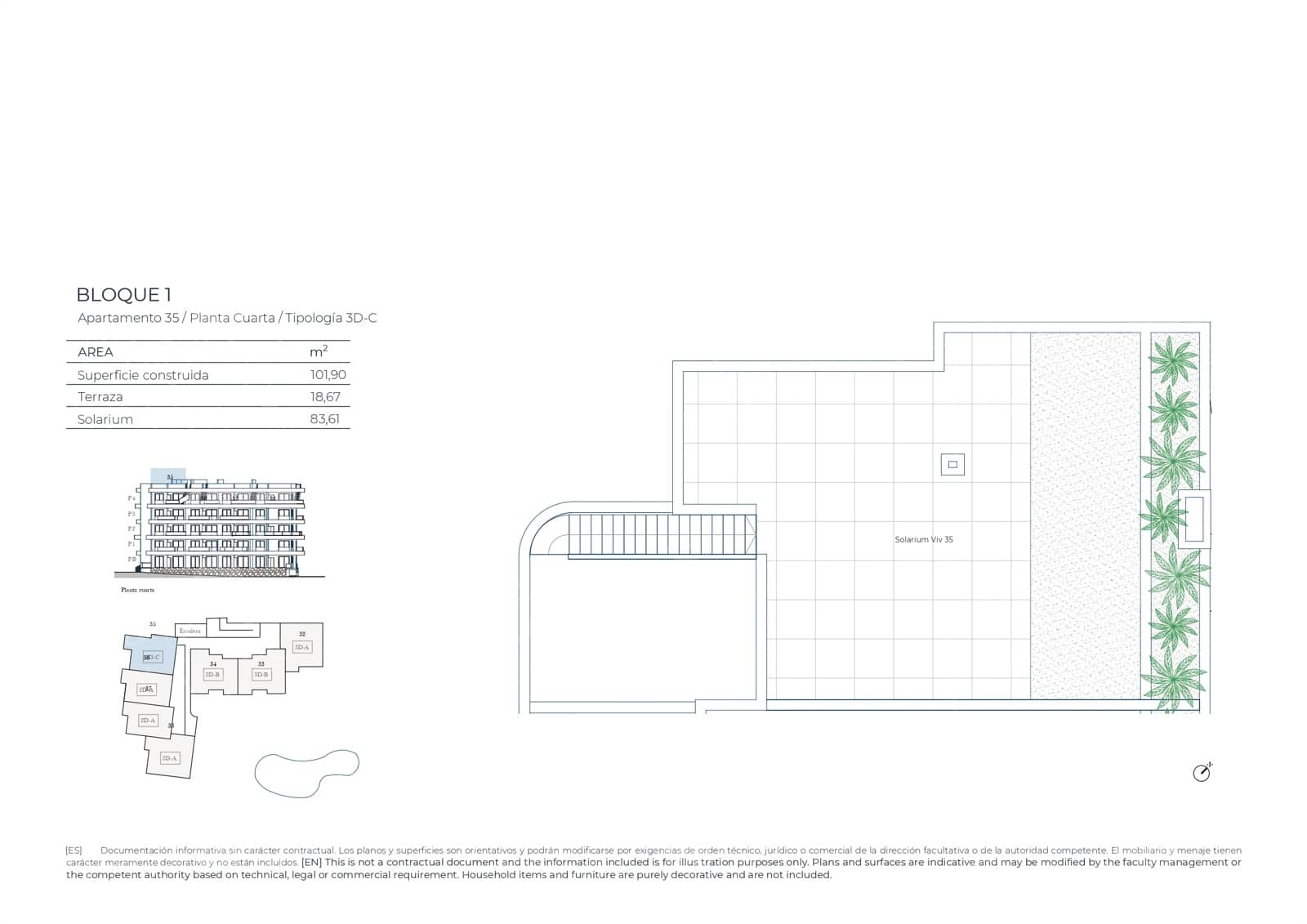 2 sovrum Lägenhet till salu i Banos y Mendigo med pool - 299 000 € (Ref: 9648038)